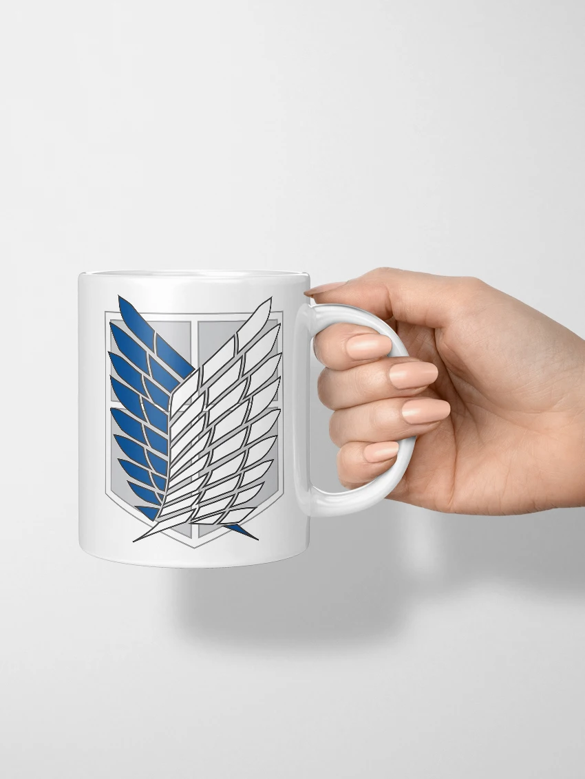 Attack on Titan ceramic water cup mug mug coffee mug milk mug beer mug gift custom photo logo