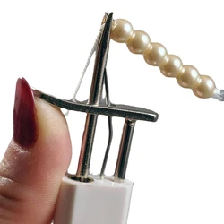 1Pcs Decorative Safety Knots For DIY Jewelry Pearl Beading Tool Bead Knotting Craft Jewelry Bracelet Helper Tool Silk Thread