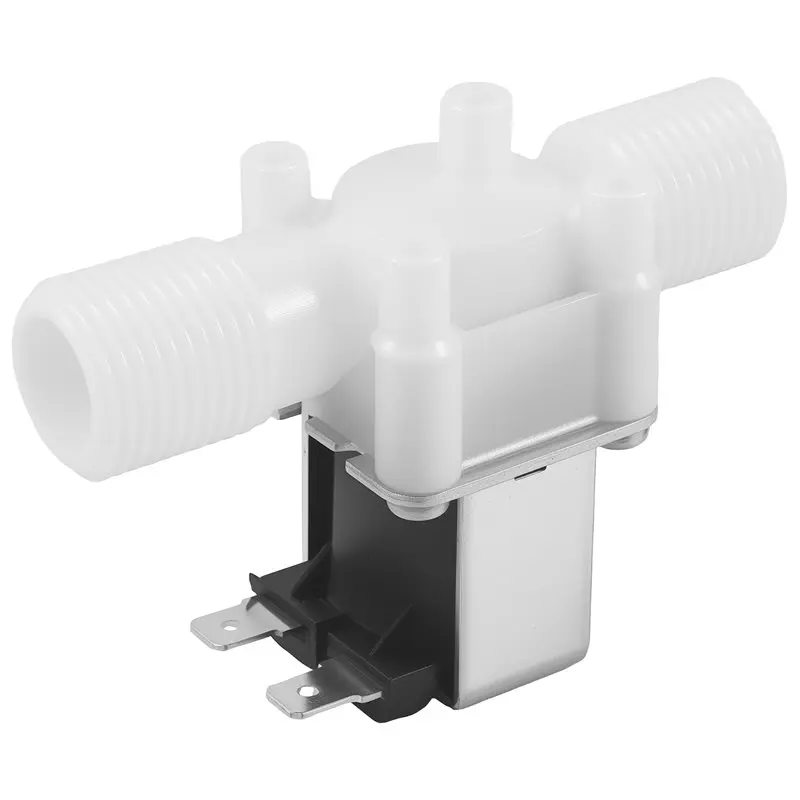 A11I 12V 1/2Inch N/C Plastic Electric Solenoid Valve Magnetic Water Air Normally Closed