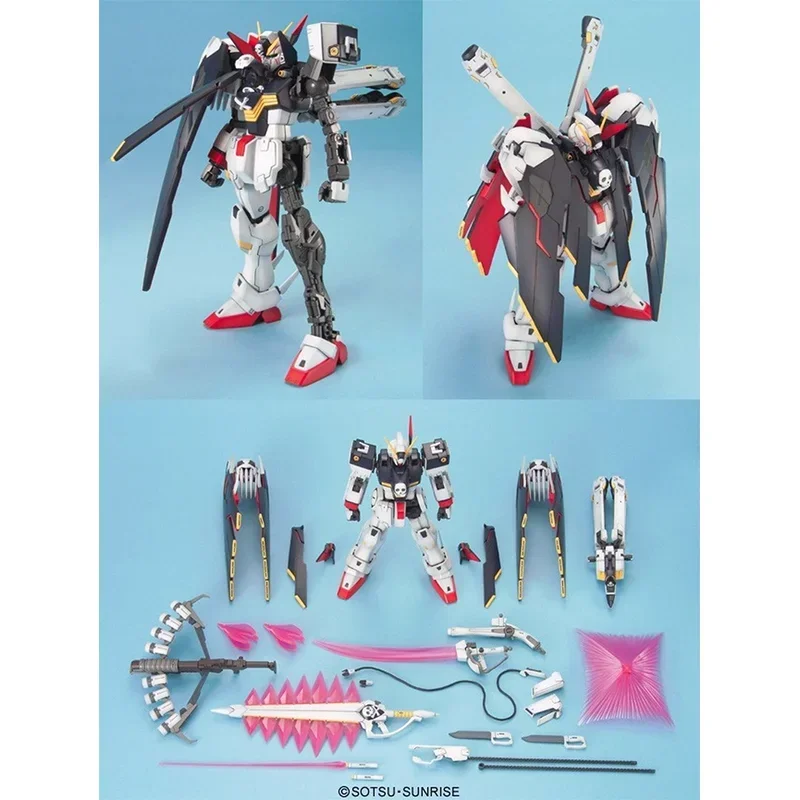 Bandai Originale Gundam Modello Kit Anime Figura MG 1/100 94 X1 CROSSBONE Action Figures Da Collezione Ornamenti Giocattoli Regali per I Bambini