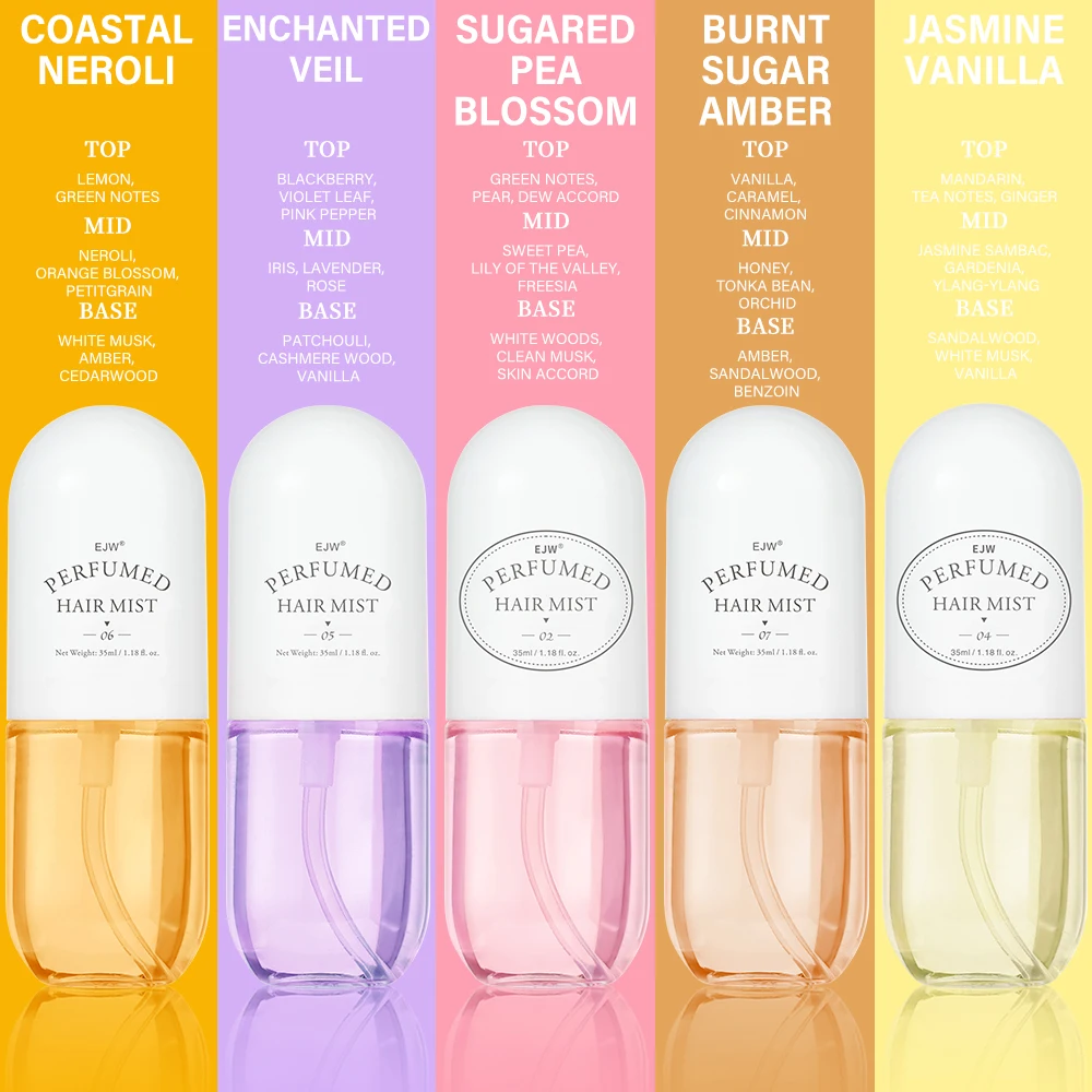 Hair Repair Perfume Hair Care Essential Oil: Deep Cleansing, Deep Care Hair Perfume Long-lasting Natural Fragrance Hair Spray.