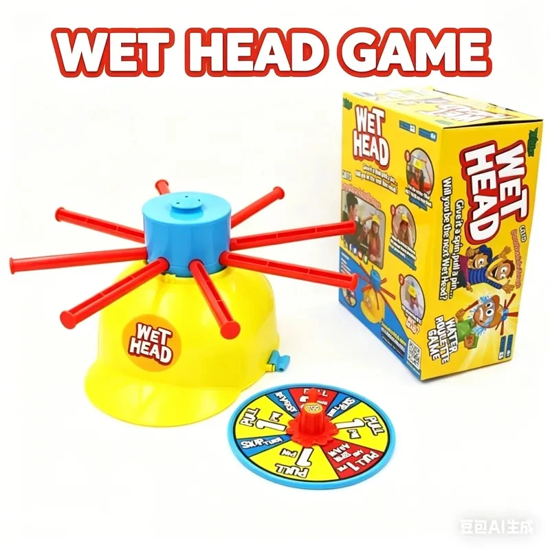 

Water Hat Roulette Party Interactive Family Fun Parent-Child Toys Birthday Gift Wet Head Challenge Games