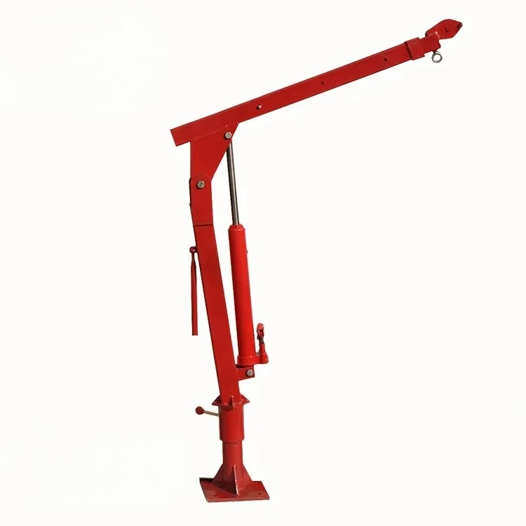 Light Weight Hydraulic Lifting Gear Lifting Arm Mini Crane Portable Cranes for Pick up