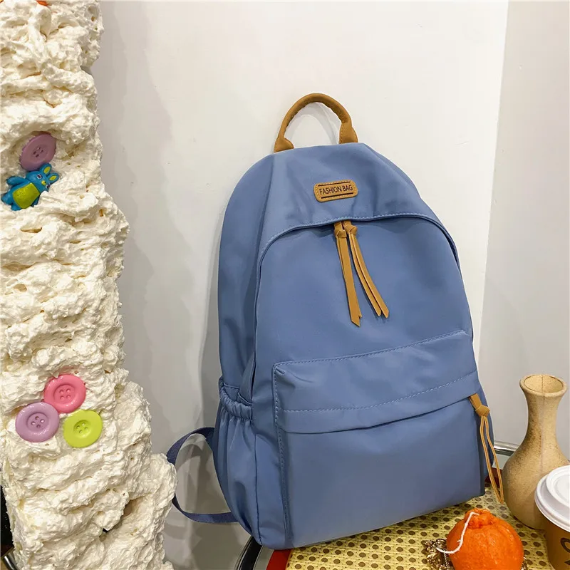 Waterproof Anti-theft Student Backpack 17 Inch Laptop Bag Nylon Shockproof Comfort Back Panel Travel Rucksack For Boys Girls