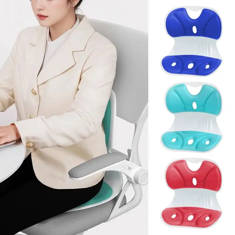 Chair Posture Corrector Posture Correcting Relief Offices Chair Back Cushion Professional Washable Ergonomic Back Support Pillow