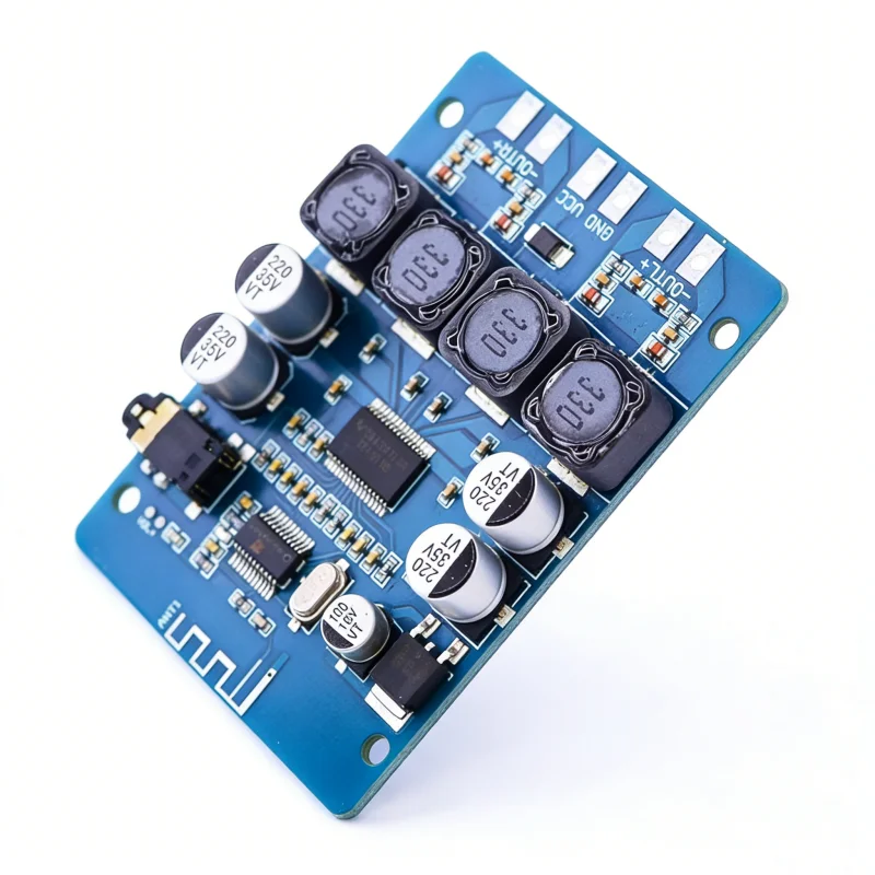 XH-M314 Ultra Clear Bluetooth Digital Amplifier Board TPA3118 Dual 45W Audio Amplification Module AUX Decoding 12V — zdjęcie produktu 4