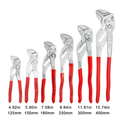 KNIPEX Tools 8603250 Pliers Wrench With 19 Adjustment Positions Cobra Adjustable Plumbing Plier