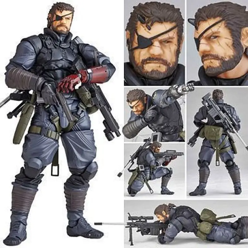 

Collectible Action Figure Alloy Equipment MGS Snake Snk Mobile Game Surrounding Toys And Hobbies Action Figures