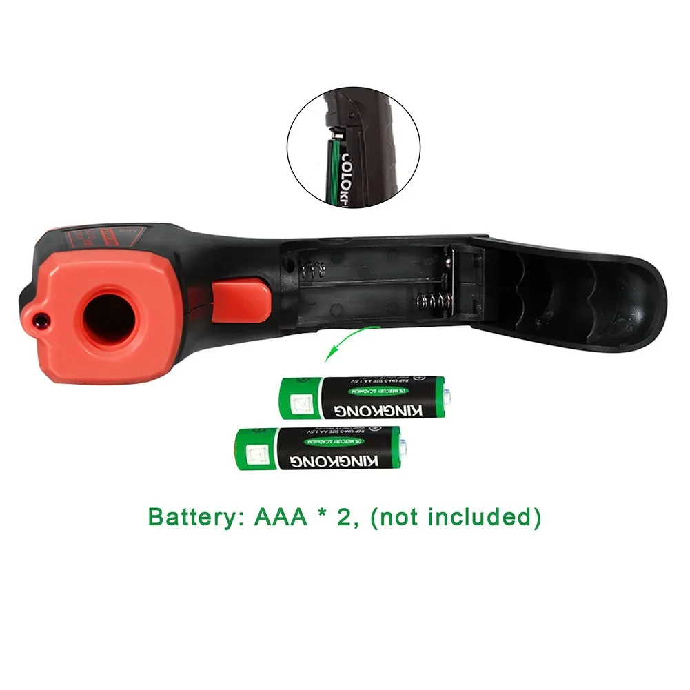 

Handheld Digital Infrared Thermometer -50~ 600 ℃ 320/GM320S/HW600/HW Industrial High Precision Thermometer Non-Contact