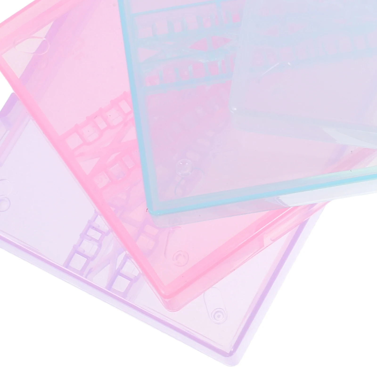 4개입 그라인딩 헤드 보관함 고성능 매니큐어 도구 홀더 네일 살롱 정리 케이스 그라인딩 헤드 박스