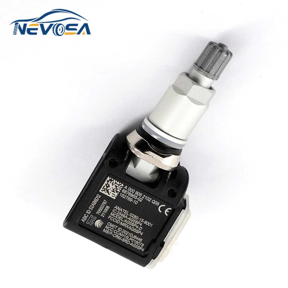 Nevosa A0009052102 TPMS Tire Pressure Sensor For Mercedes-Benz A B E G Class CLS CLA GLA GLB GLE EQA EQB EQG W177 W247 433MHz