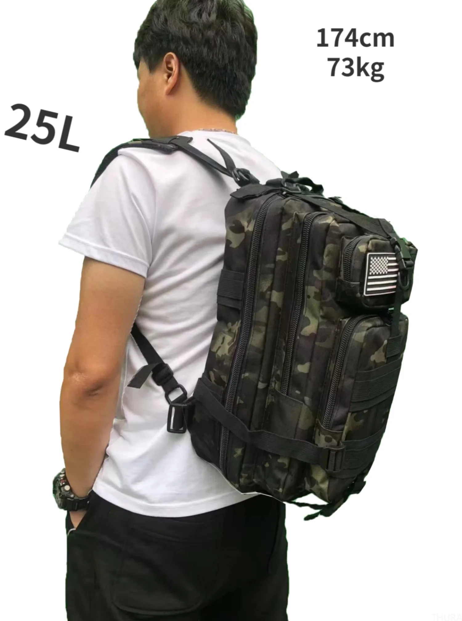 30L 1000D Nylon Waterproof Trekking Fishing Hunting Bag Backpack Outdoor Military Rucksacks Tactical Sports Camping Hiking