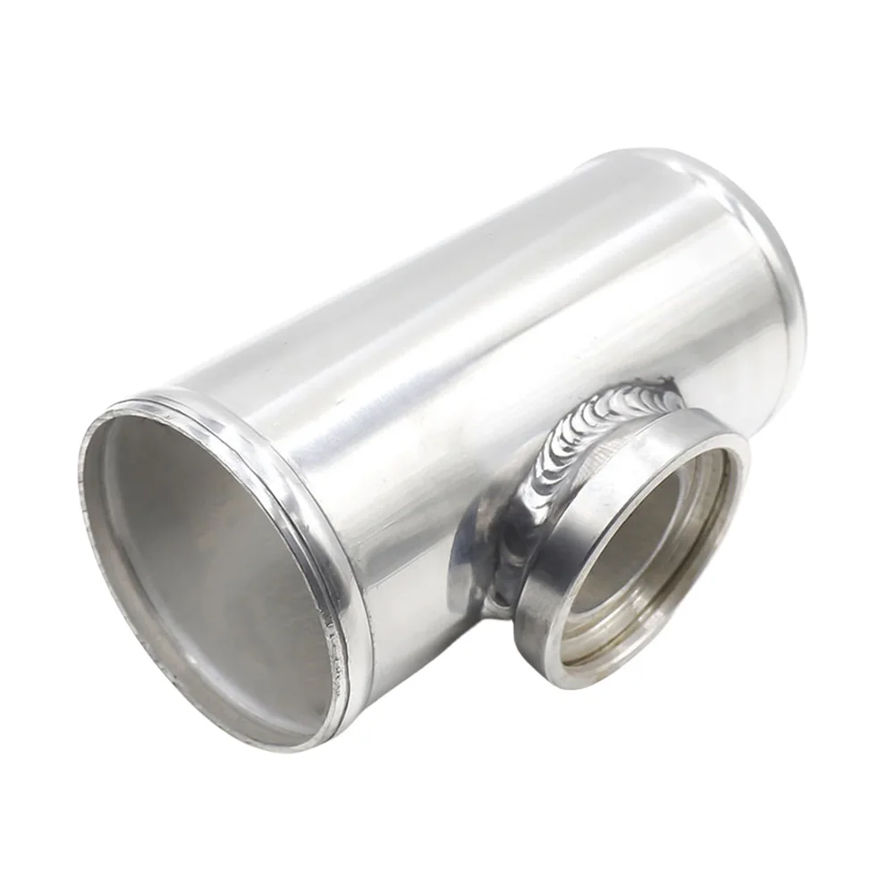 

63mm Blow Off Valve Aluminum Turbo Pipe Flange Adapter Silver Car BOV Blow Dump Off Valve for HKS SSQV SQV BOV