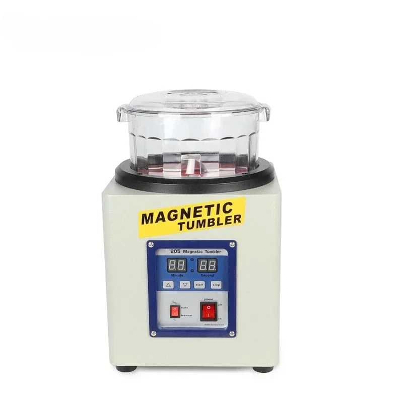 Magnetic Deburring Mini Centrifugal Disc Jewelry Desktop Polishing Machine