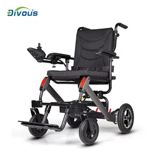 뜨거운 판매 가벼운 접이식 장애인 전기 전력 전동 휠체어 10 최고의 판매 스마트 휠체어 - №9