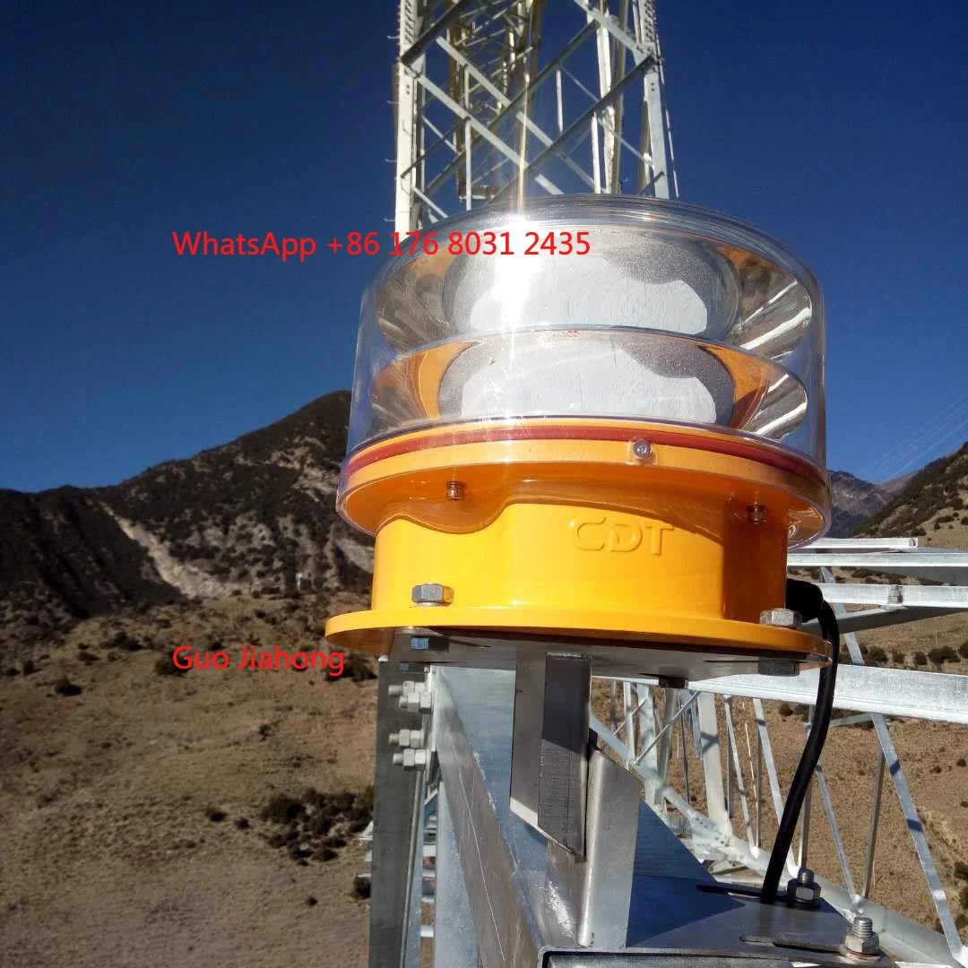 

20000cd Obstruction Light Medium Intensity AC 110-240V or DC 48V L865 White Led Obstruction Lighting