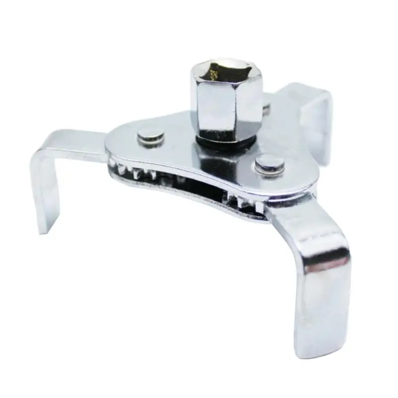 Chave universal para filtro de óleo, 3 garras, instalação ajustável, remoção, ferramenta de reparo para 60-120mm