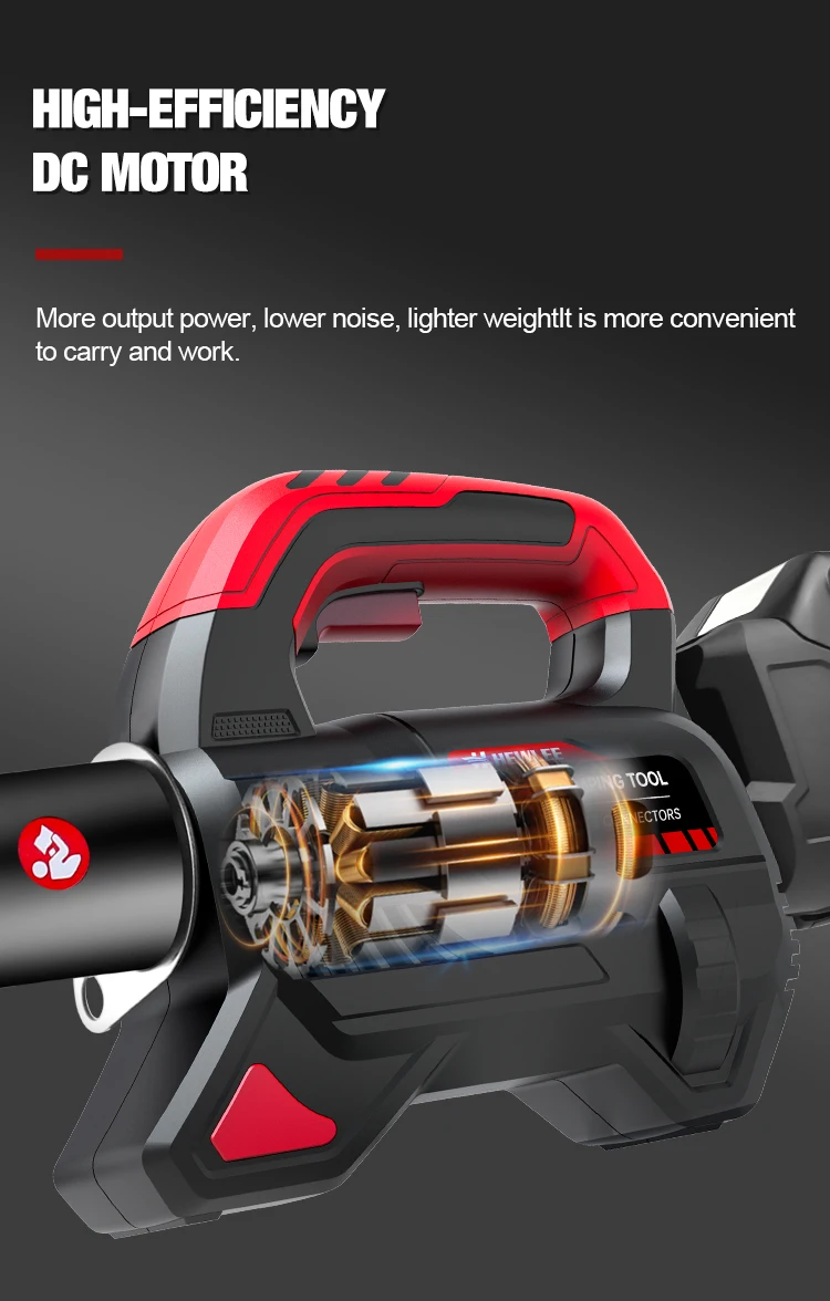 For HL-400K Electric Hydraulic Terminal Crimper 18V DC5.0Ah Li-ion Battery Operated Crimping Tool 120KN Force 42mm Stroke
