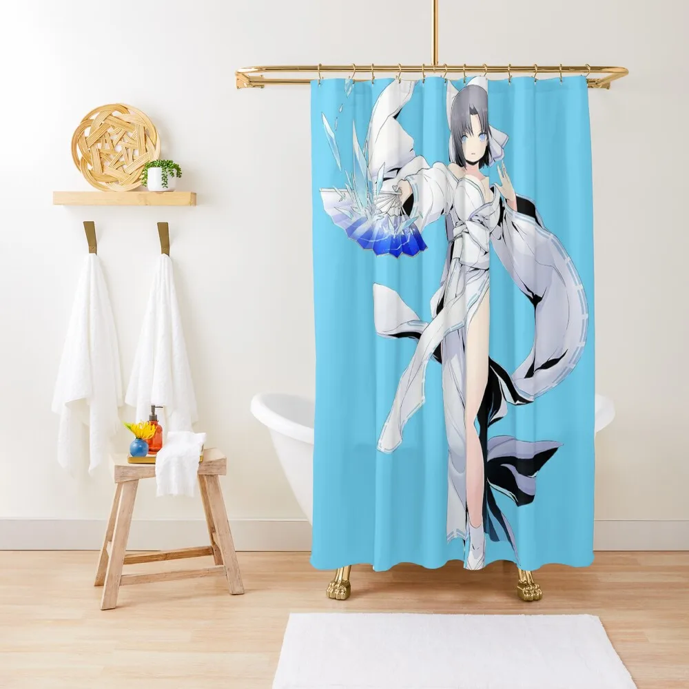 

Senran Kagura Yumi Ice Shower Curtain Bathroom And Shower Bathroom Accessory For Bathroom Shower Curtain