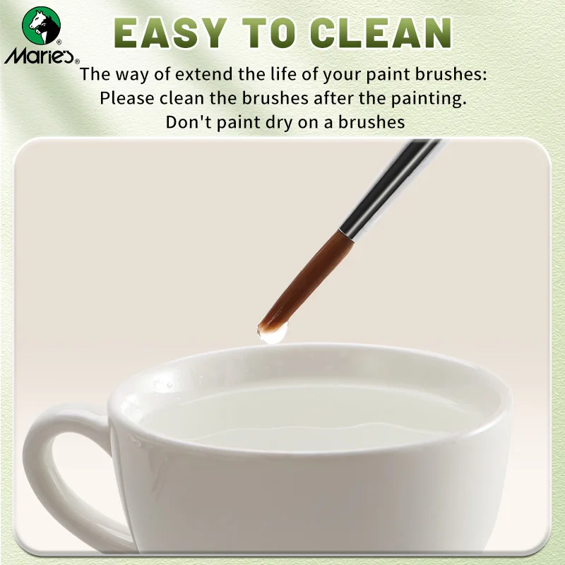 10/12/15pcs 00000 Marie's Miniature Paint Brushes, Detail Paintbrushes Set for Acrylic,Number,Figurine,Craft,Models,Rock,