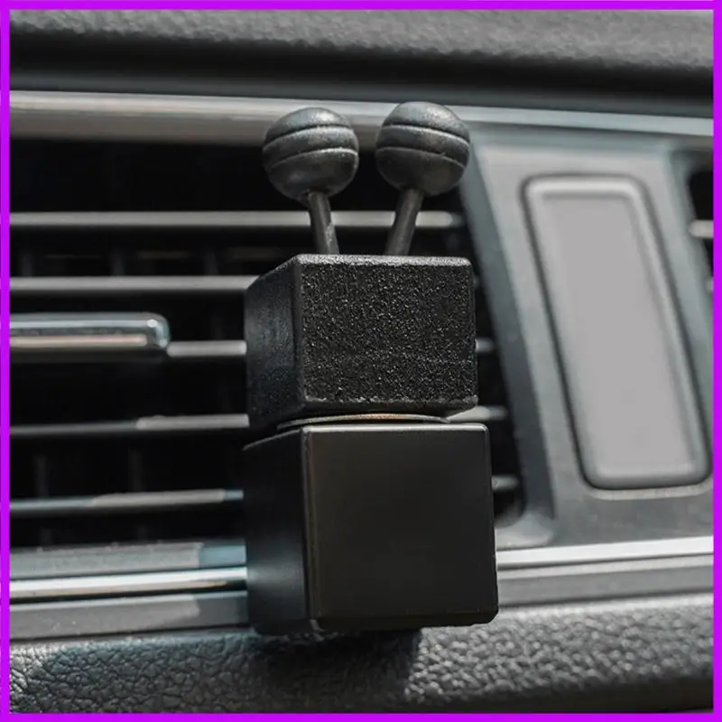 R9CC 8ML Car Air Vent Essential Oil Bottle Empty Glass Container For Fragrances Dispensing Essential Oil Diffuser