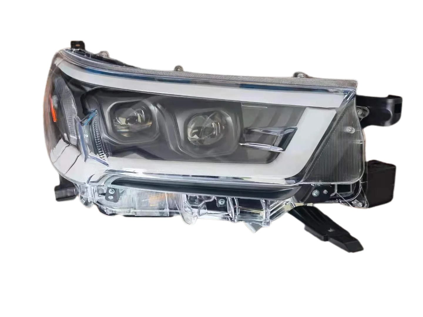 Auto Front Headlamps Lights Fit for Hilux Revo Rocco 2021 2022 2023 Front Bulbs Full Leds