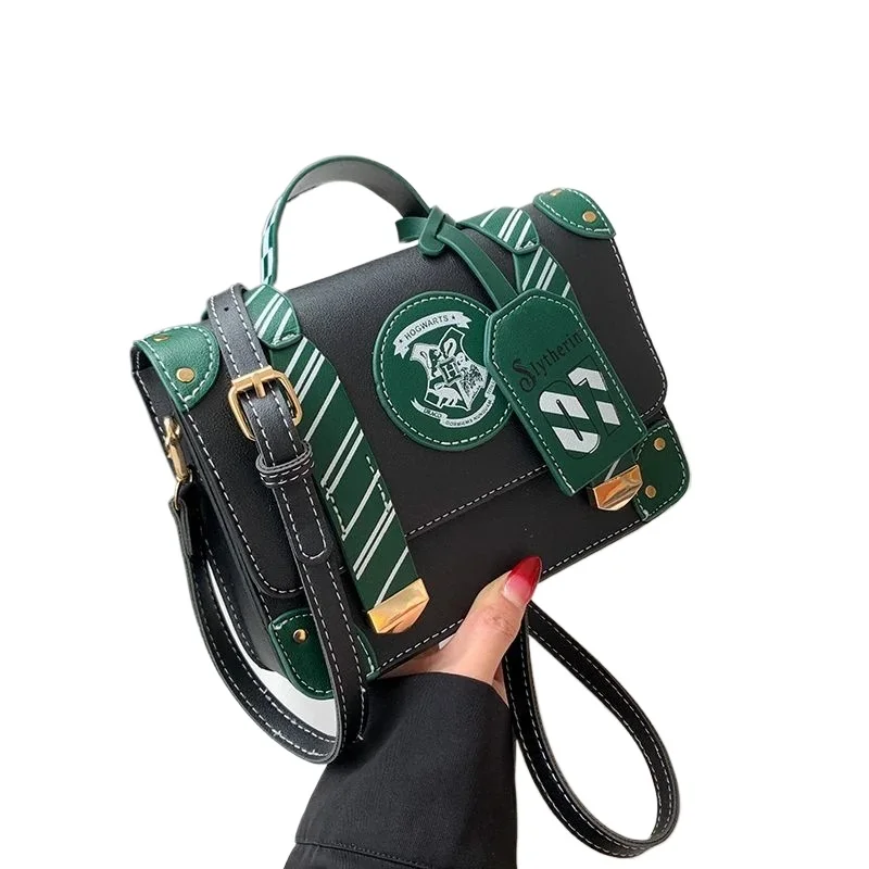 

MINISO- Harry Potter Anime Bag, Women's Crossbody Handbag, British Messenger Bag, College Casual Fashion Accessory