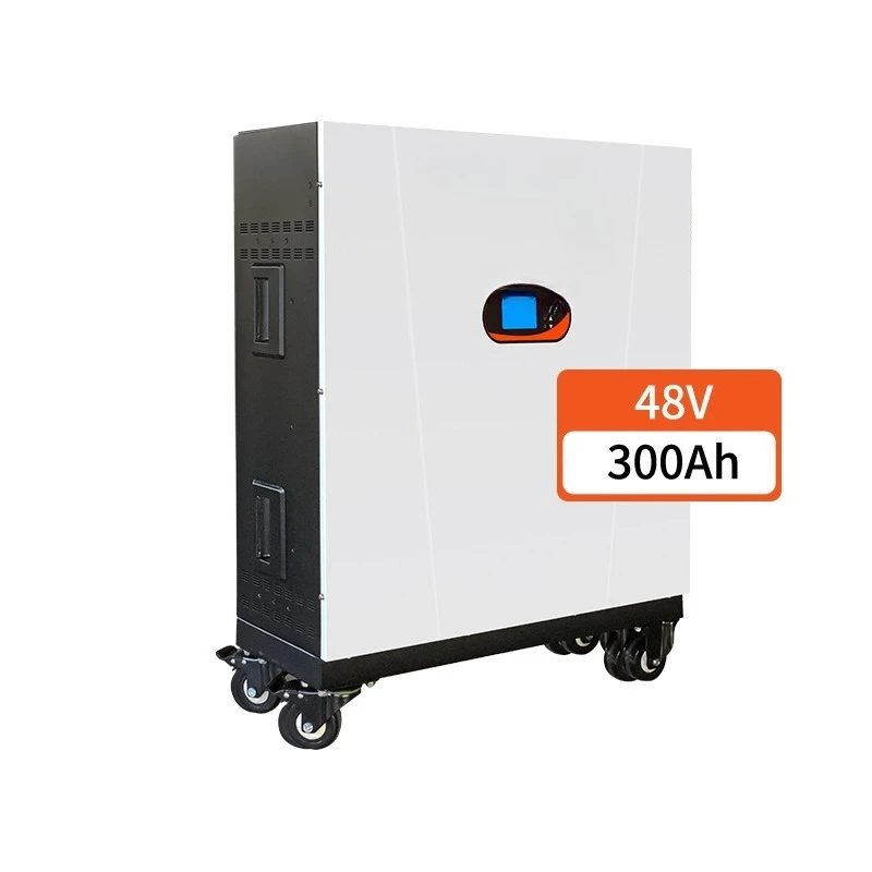 Wheeled lithium battery, household 15 kWh electricity 51.2V300Ah solar battery