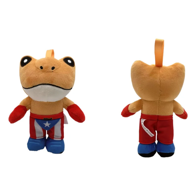 Sapo Concho muñeco de peluche rana de algodón figura de Anime juguete suave para decoración de habitación de niños regalo de cumpleaños Animal relleno coleccionable