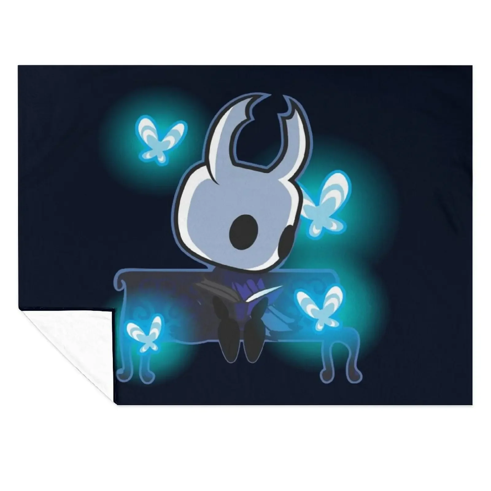 

Hollow Knight Throw Blanket For Decorative Sofa Soft Soft Beds Flannel Blankets