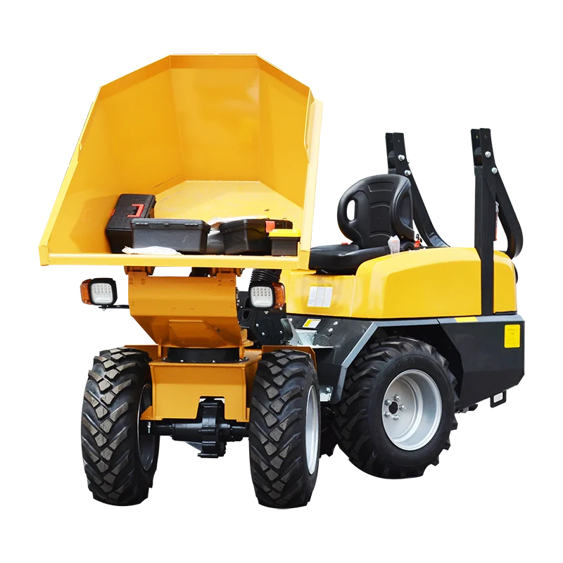 300kg Mini Site Dumper CE Approved Euro 5 Compact Track Dumper for Landscaping