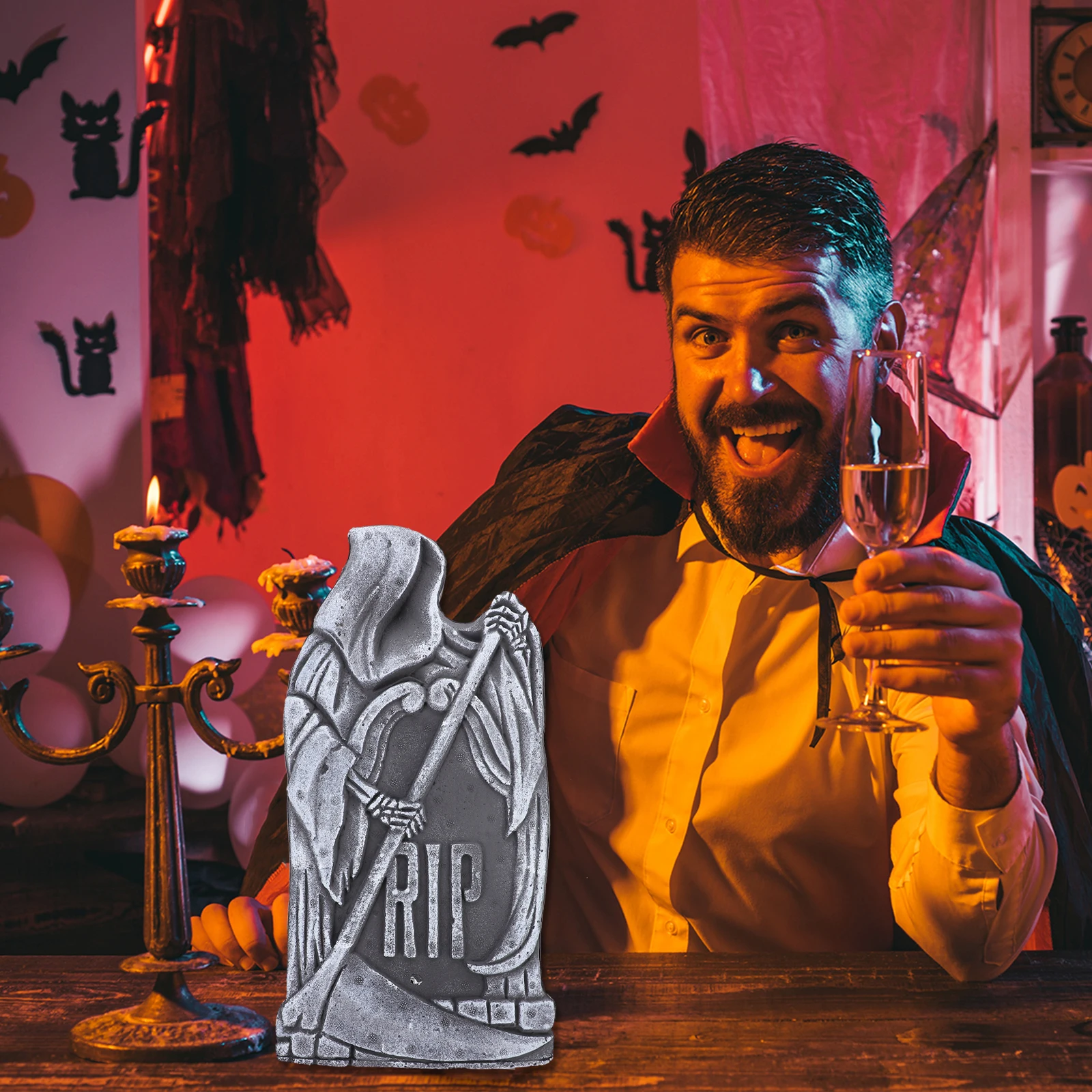 Foam Tombstone Decoration Halloween Supplies Decorations Outdoor Ornaments Scared Tombstones