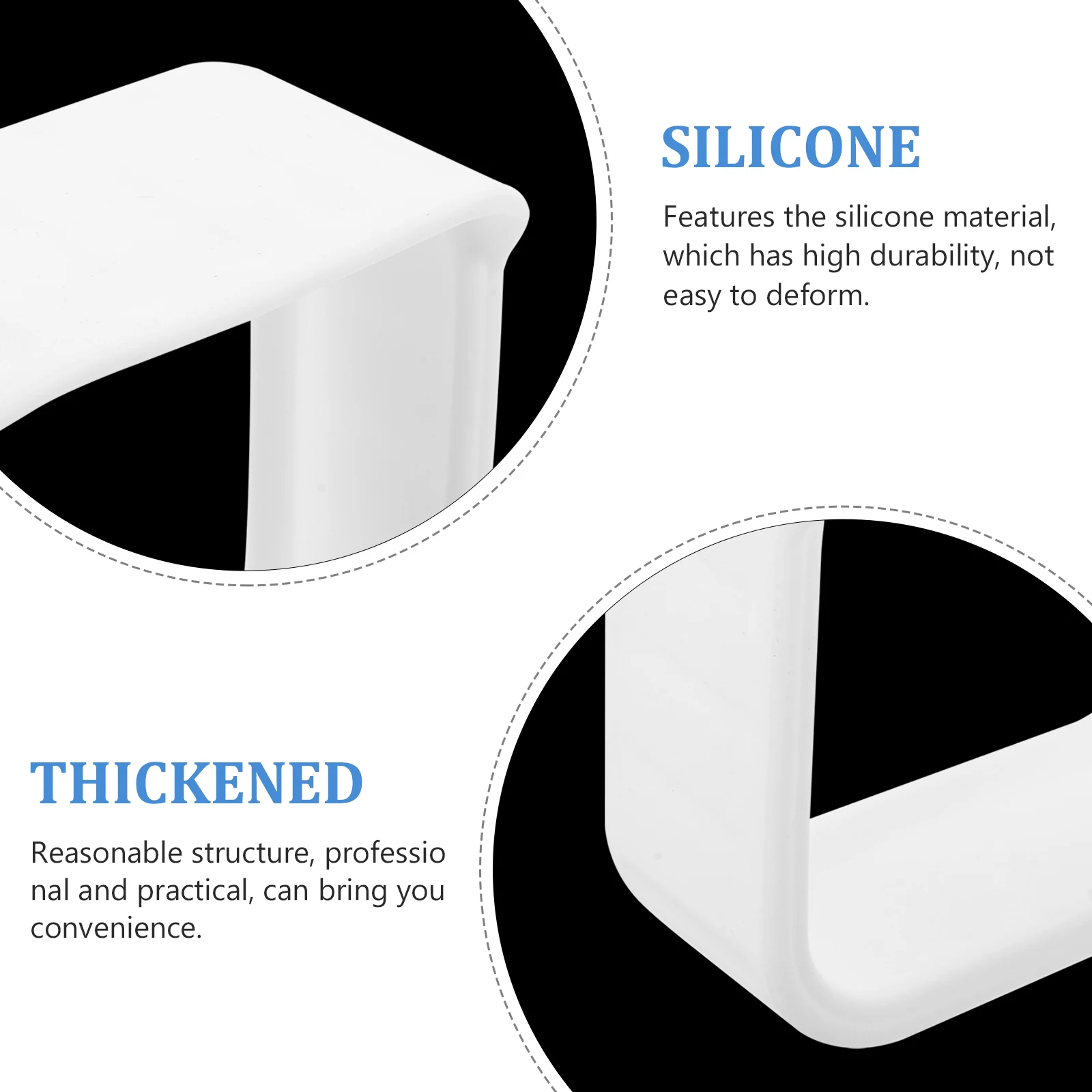 

4pcs Camera Silicone Cover Protective Skin For Home Security Monitor Waterproof Dustproof Outdoor Cover Anti Scratch Universal