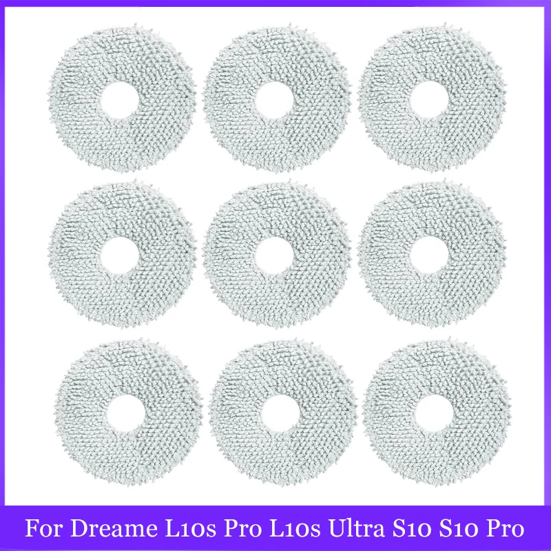 Mop Cloth For Dreame Bot L10s Pro L10s Ultra S10 / S10 Pro For Xiaomi Mijia Omni Roboter X10 + Vacuum Cleaner Accessories