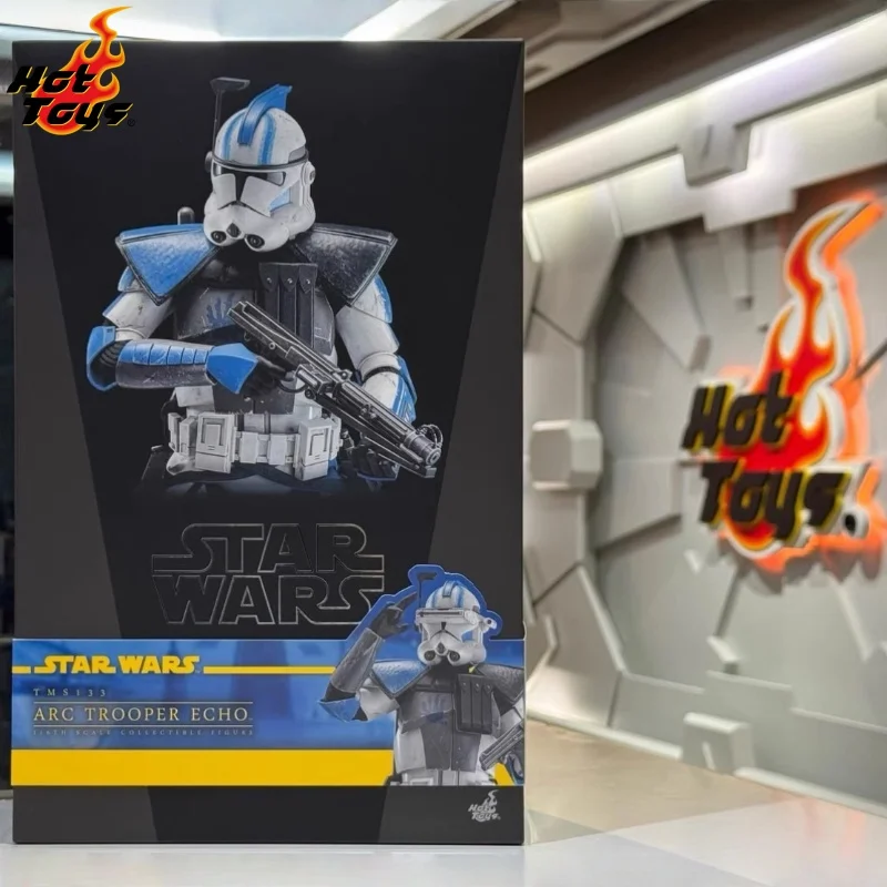 

В наличии HOTTOYS HT 1/6 TMS133 Star Wars The Clone Wars Arc Trooper Fives Echo Фигурка, коллекционная модель, игрушка-сюрприз в подарок