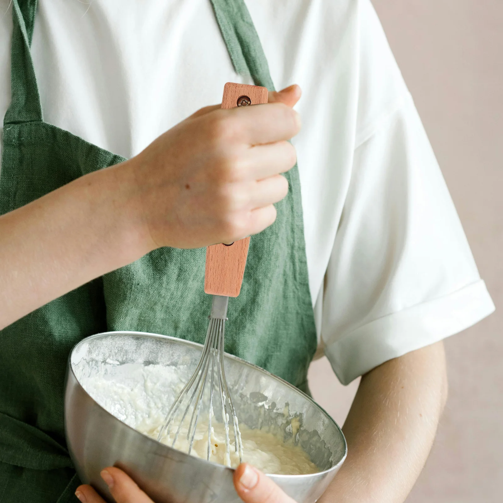 

1 Set Of Wooden Spatula Handle Replacement For Kitchen Utensils Anti-Scald Non-Slip Grip Turners Replaceable Handle Cooking