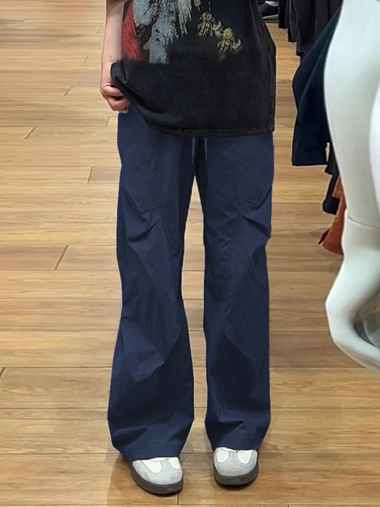 

Qui Dry десантные брюки мужские летние тонкие прямые брюки с изгибом ножей спецодежда американские мягкие повседневные брюки ell Fce