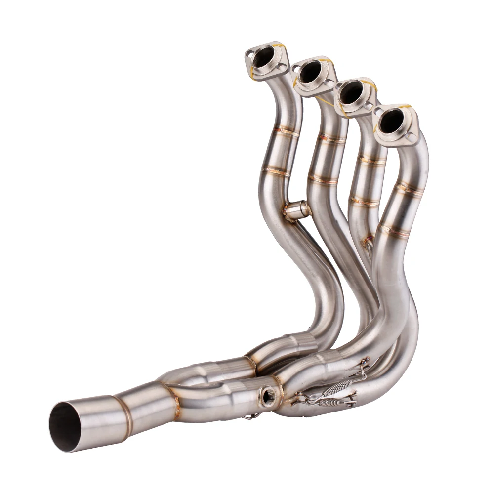 

STLF Motorcycle Exhaust Escape Full System for ZX6R 2009-2020 Zx-6r 636 Modify Stainless Steel Connect Front Mid Link Pipe