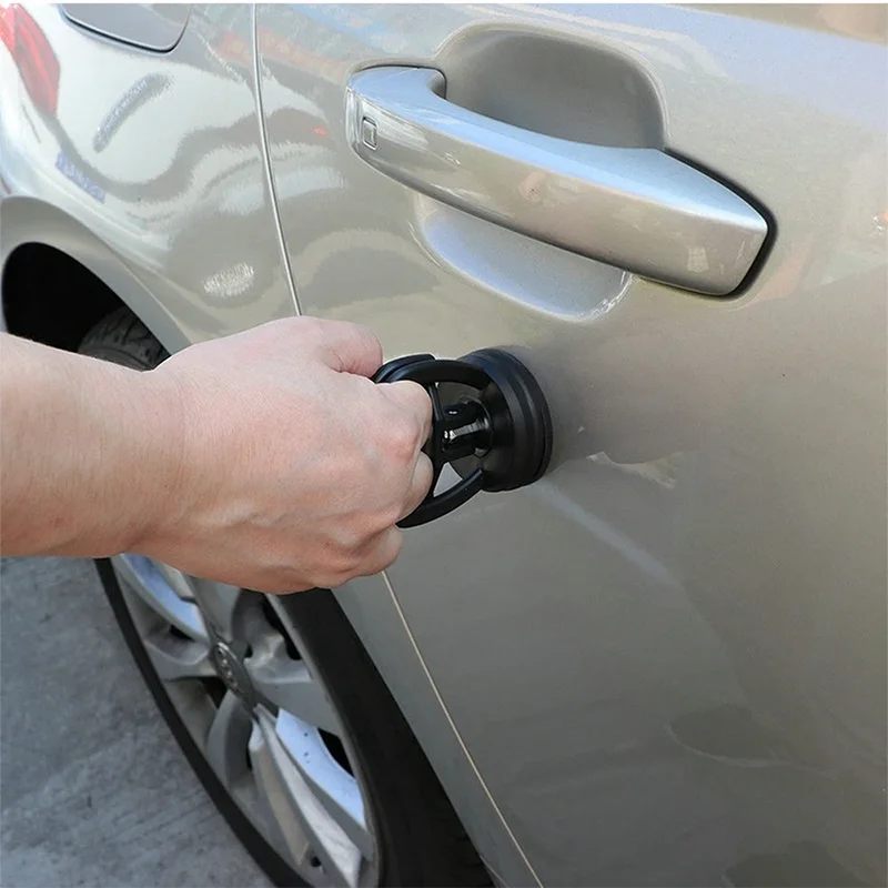 1/2 peças Extrator de Amassados com Ventosa para Reparo Automotivo, Ferramenta para Remoção de Painéis de Carroceria, Adequado para Pequenos Amassados