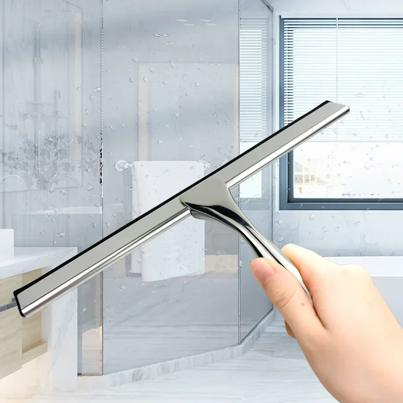 Window Cleaning Squeegee Glass Wiper Scraper Cleaner with Silicone Blade Holder Hook Luxury Customized Window Squeegee for Car