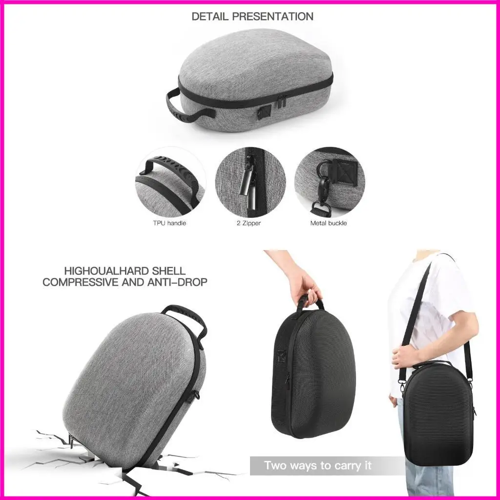 أكياس واقية تحمل صندوق تخزين لـ Quest 3 Classes سماعة الرأس