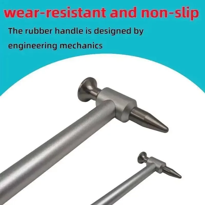 

Professional Car Dent Repair Kit Metal Tap Down Hammer Set With Leveling Tips Auto Body Dent Removal Tool For Smooth Surface