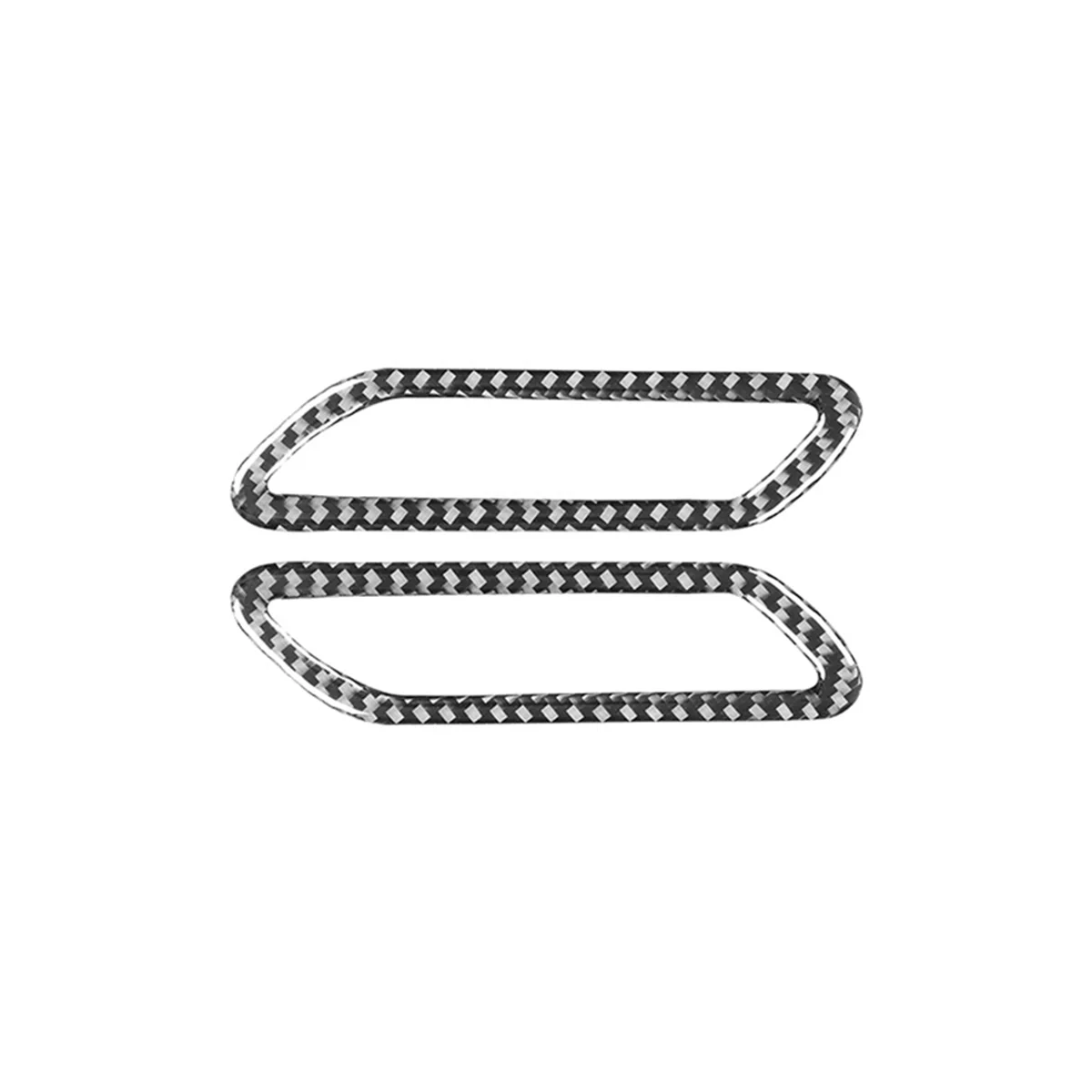 

Carbon Fiber for Ford Mustang Mach-E 2021-2024 A-Pillar Side Air Outlet Vent Cover Trim Sticker Interior Accessories