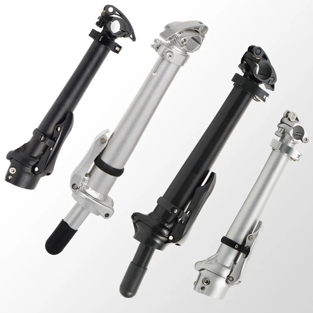 Cycle Folding Head Tube Bicycle Fittings Folding Front Holder Risers Stand Adjustable Aluminum Alloy Bar Bike Parts