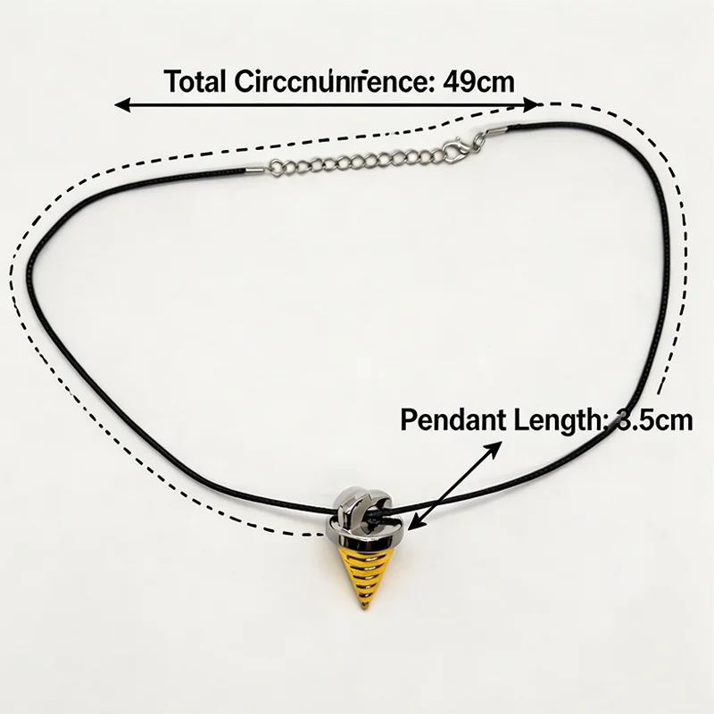 Gurren Lagann Core Drill Necklace Keychain Tengen Toppa Anime