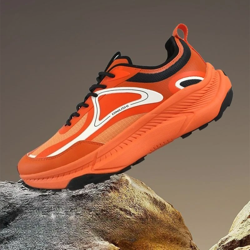 2026 New Luxury Hiking Men Shoes Anti-Slip Trekking Sneakers Men Good Quality Climbing Shoe For Man Wearable Outdoor Shoes Men