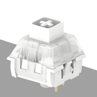 GGBOY Kailh Box White DIY Custom Mechanical Keyboard Clicky Box White Compatible Cherry MX SMD RGB 3 Pins Tactile Switches