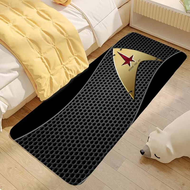 Star Trek Non-slip Rug – Washable Floor Mats for Bedroom, Front Door, Room Decoration, Entrance, Bathroom, Living Room