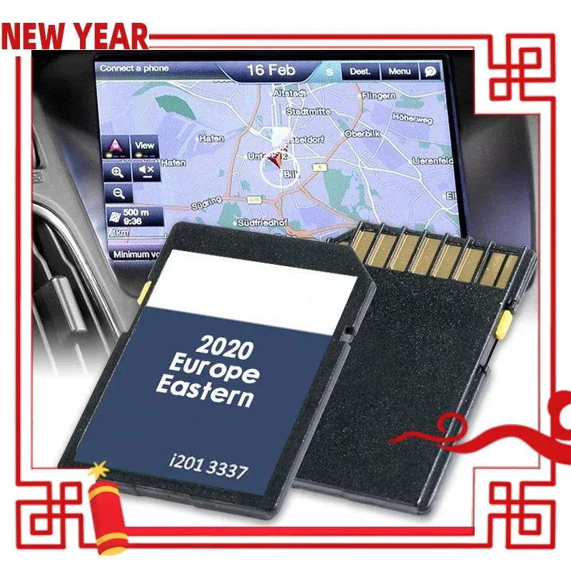 

RNS 310 Eastern Europe V12 Navigation Map 16GB SD Card 2020-2021 for VW Sat Nav Cover Europe Ost