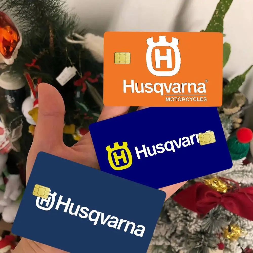 H-Husqvarnas 100% رائجة البيع أمين الائتمان الخصم البنك بطاقة حافلة بطاقة فيلم الجلد ملصق